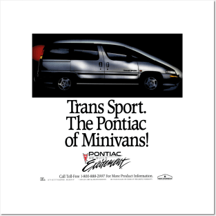 TRANS SPORT MINIVAN - advert Posters and Art